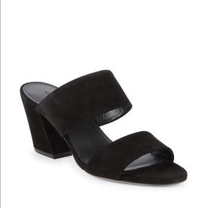 Vince Benetta block heel sandal mules in 8